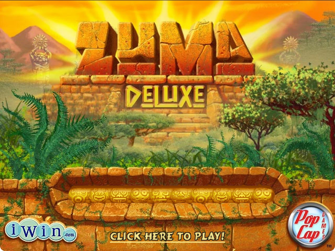 Zuma Deluxe screenshot 1